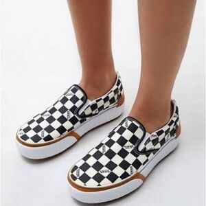 Vans Eras Black and White Checkered Sneakers